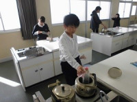 ものの体積と温度（３年１１月１４日）①